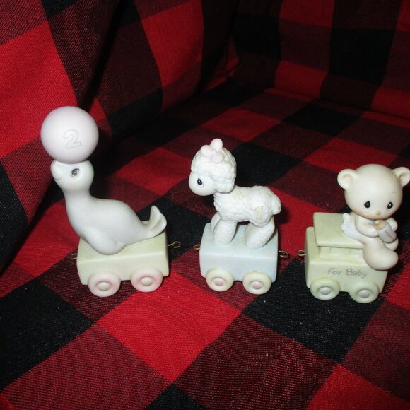 Precious moments Circus Animal birthday train  Birth - 10 - Picture 11 of 13